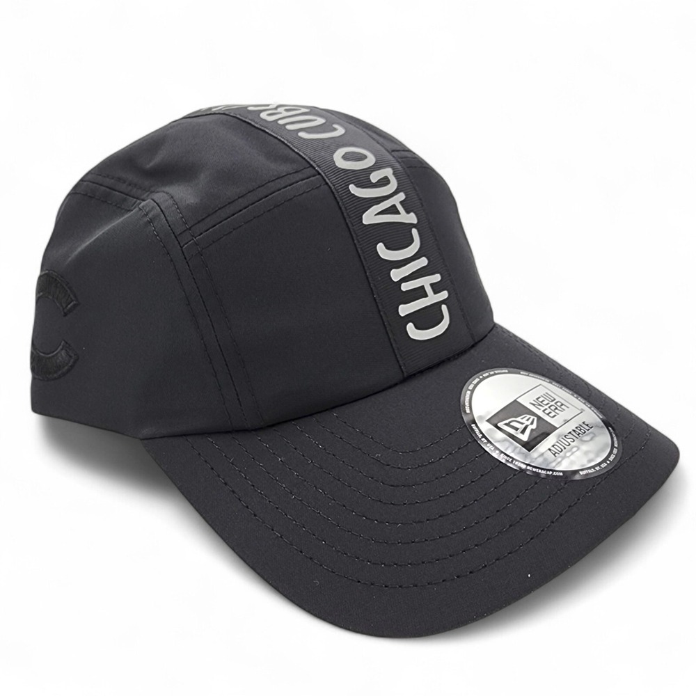 Chicago Cubs New Era Hi Vis Doodle Runner Hat Adult Adjustable Reflective‎ NEW